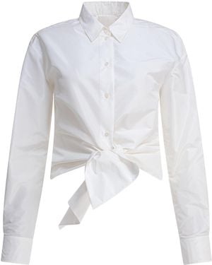 Givenchy Shirt With Bow - White