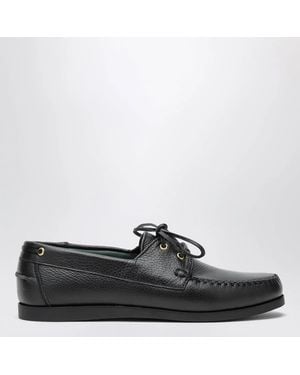 VINNY'S Boat Shoe - Black
