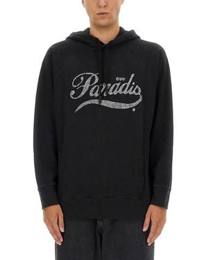 3.PARADIS Hoodie - Black