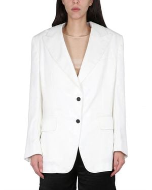 Tom Ford Boyfriend Jacket - White