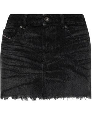 DIESEL De-Ron-S5 Skirt - Black