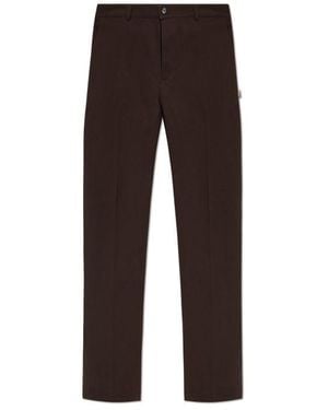 Burberry Cotton Pants Type 'Chinos' - Brown