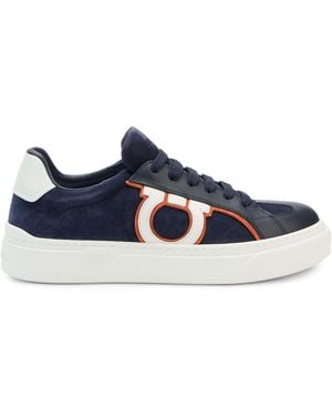 Ferragamo Suede Sneakers - Blue