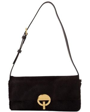 Vanessa Bruno Moon Baguette Shoulder Bag - Black