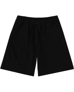 MSGM Cotton Shorts - Black