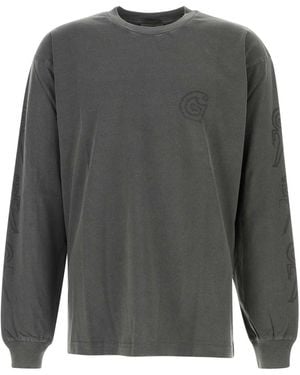 Carhartt Dark Cotton L/Terrestrial T-Shirt - Gray