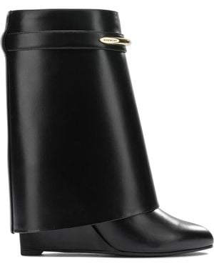 Givenchy "Shark Pinch 90Mm" Ankle Boots - Black