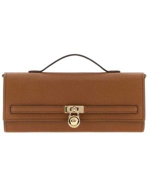 MICHAEL Michael Kors Michael By Michael Kors Md Ew Th Clutch - Brown