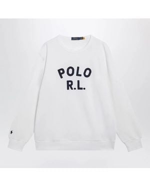 Polo Ralph Lauren Sweatshirt With Logo Embroidery - White