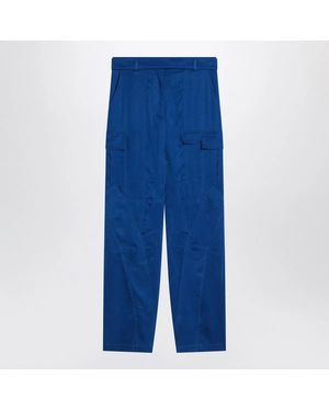 Ferragamo Electric Cargo Pants - Blue