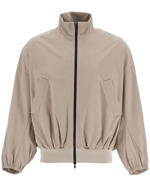 Fear Of God High Neck Vented Track Jacket - Brown