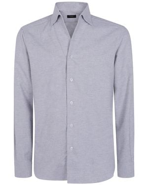 Barba Napoli Classic Shirt - Blue