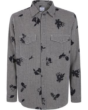 Paul Smith Ps Paul Smith Ls Casual Fit Shirt - Gray
