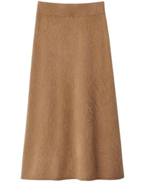 Lisa Yang Asta Midi Skirt - Brown