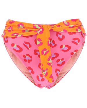 Farm Stretch Polyester Bikini Bottom - Pink