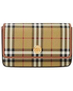 Burberry Hampshire Small Bag - Natural