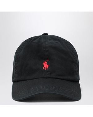 Polo Ralph Lauren Cotton Baseball Cap - Black
