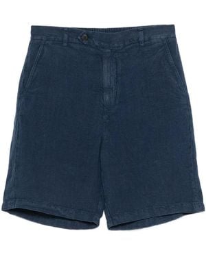 MC2 Saint Barth Linen Sebastian Pants - Blue