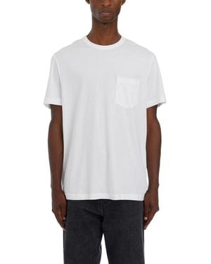 James Perse T-Shirt Pocket - White
