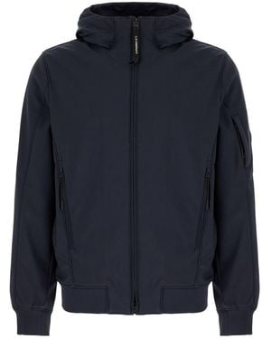 C.P. Company C.P.Company Nylon Blouson Jacket - Blue