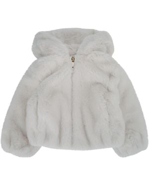Twinset Bomber Eco Pelliccia - Gray
