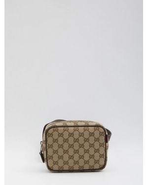 Gucci Gg Canvas Mini Bag - Natural