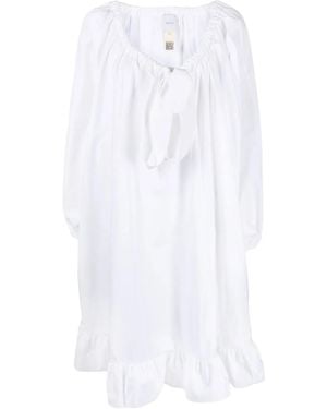 Patou Cotton Dress - White