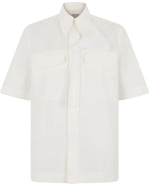 Bottega Veneta Short Sleeve Shirt - White