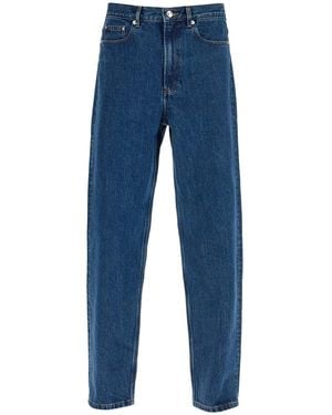A.P.C. Martin 5-Pocket Straight-Leg Jeans - Blue