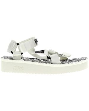 Palm Angels X Suicoke 'Depa' Sandals - White