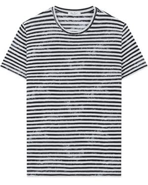 STEFAN BRANDT Streifenshirt - Grey