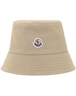 Moncler Bucket Hat - Natural