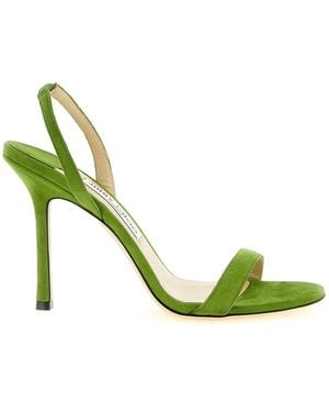 Jimmy Choo 'Jenn' Sandals - Green