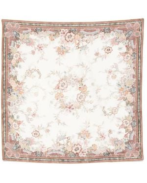 Zimmermann Printed Silk Foulard - Natural
