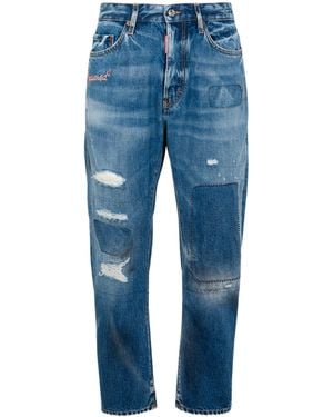 DSquared² Pants 5 Pockets - Blue