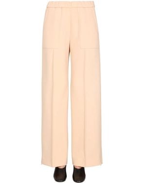 Jil Sander Wool Trousers - Natural