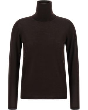 Max Mara 'Saluto' Turtleneck Jumper - Black