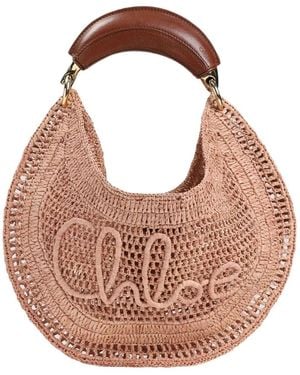 Chloé Summer Banana Hobo Bag - Pink