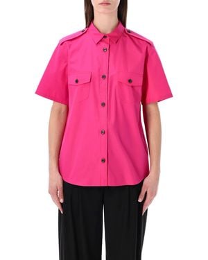 Prada Cotton Poplin Shirt - Pink