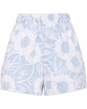 Prada Cotton Shorts - Blue