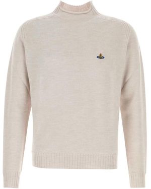 Vivienne Westwood Fisherman Jumper - White