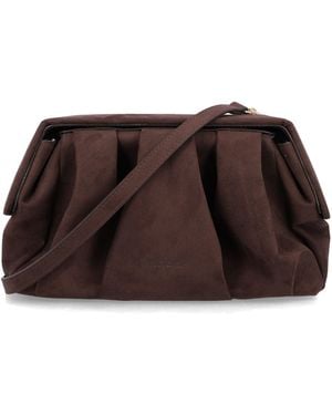 THEMOIRÈ Afrodite Clutch Eco Suede - Brown