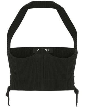 ANDREA ADAMO Top - Black
