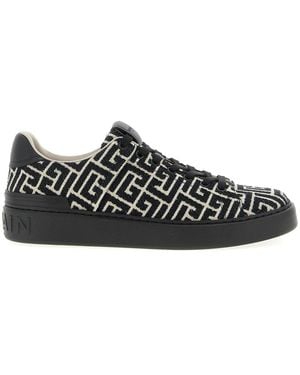 Balmain 'B-Court' Sneakers - Black