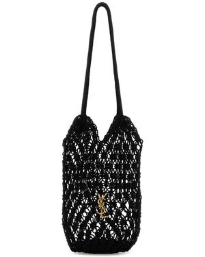 Saint Laurent Yls Bo Hobo Passam L - Black