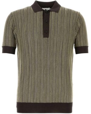 Ferragamo Shirt Collar Polo - Green