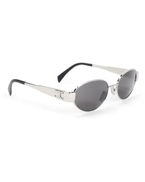 Celine Triomphe 01 Sunglasses - Metallic