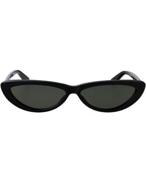 McQueen Recycled Acetate Sunglasses - Black