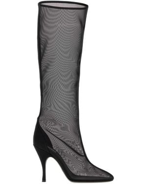 Alaïa Alaia Tube Boots 100 - Black
