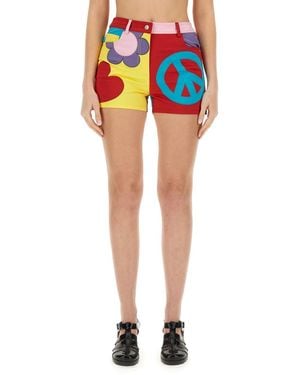 Moschino Cotton Shorts - Blue